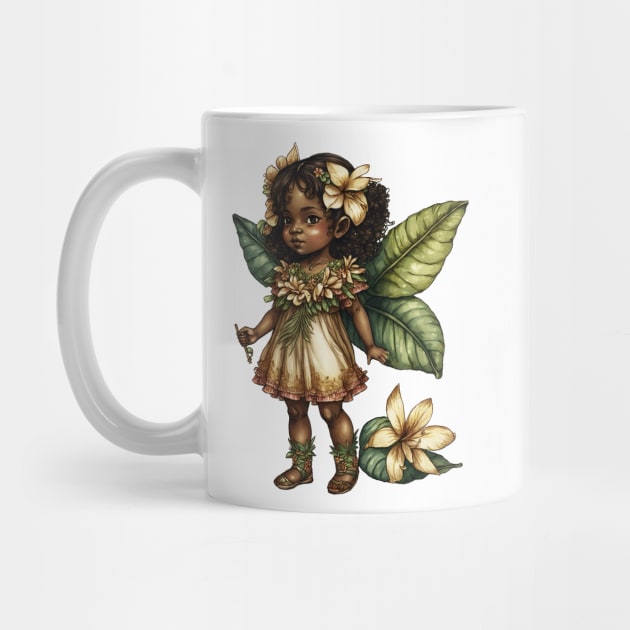 Plumeria Flower Fairy Girl Cute Hawaii Cicely Mary Barker by peachycrossing